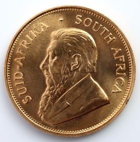 1 OZ GOLD SOUTH AFRICAN KRUGERRAND COIN