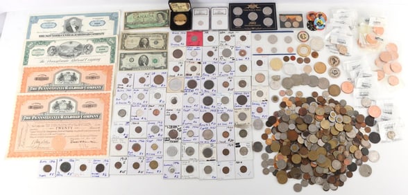 OVER 10 POUNDS UNSEARCHED WORLD US COIN LOT