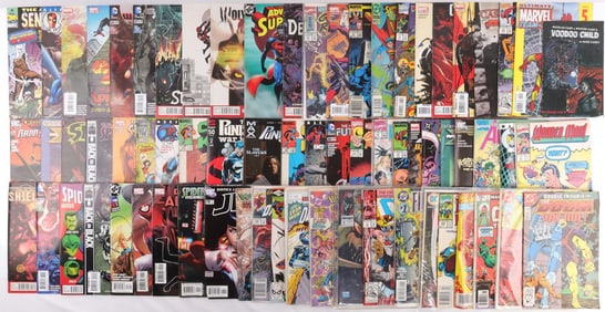 60 PLUS VINTAGE COMIC BOOK LOT UNRESEARCHED