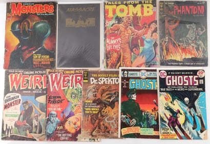 PHANTOM MONSTERS WEIRD EARLY COMIC BOOK LOT