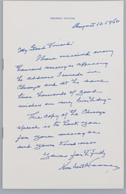 HERBERT HOOVER RNC SPEECH TRANSCRIPT CHICAGO 1960