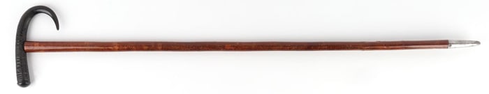 GOAT HORN WALKING STICK CONVERTIBLE MOUNTAIN CANE