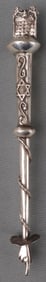 JEWISH HALLMARKED SILVER RUSSIAN YAD TORAH POINTER