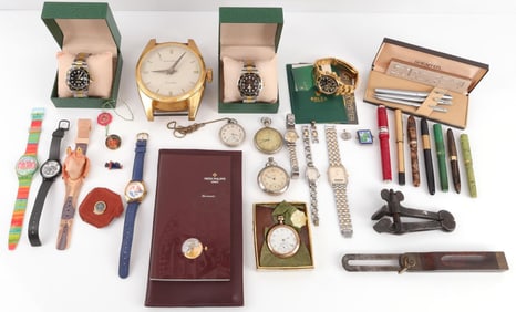 OVER 7 POUNDS UNSEARCHED WATCH LOT PARTS