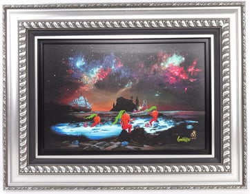MICHAEL GODARD "MERMAID CHAT" SIGNED GICLEE W DOCS