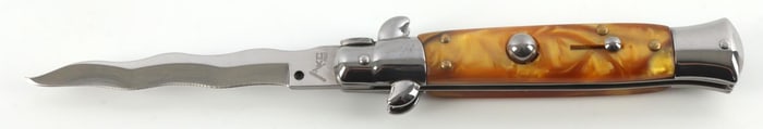 AKC ITALIAN STILETTO KRIS SWITCHBLADE KNIFE