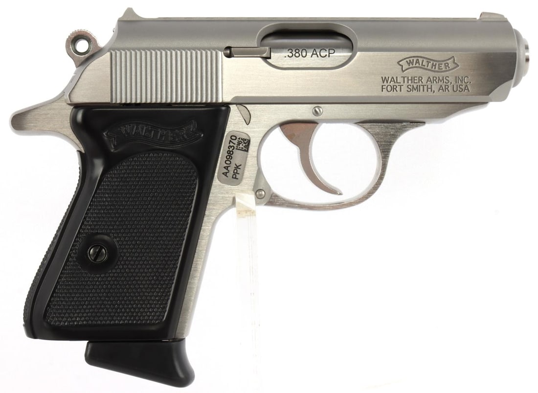 WALTHER PPK .380 ACP SEMI AUTOMATIC PISTOL NIB: New in box. Model #4796002. UPC:723364209949. Includes two magazines, a cardboard case, and a hard carrying case. FFL required for transfer. No international shipping. Know your state laws before bidd