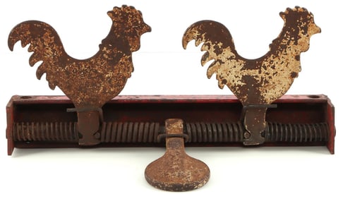 ANTIQUE CAST IRON CARNIVAL SHOOTING TARGET