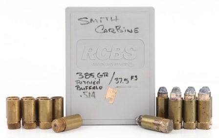 SMITH CARBINE MODERN CARTRIDGES 8 LOADED