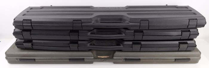 LOT OF 4 HARD LONG GUN RIFLE DPMS CARRING CASES