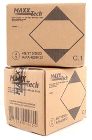 1000 ROUNDS OF MAXXTECH 9MM 115 GR FMJ AMMUNITION
