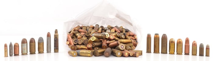 APPROX. 375 ROUNDS OF LOOSE PISTOL AMMUNITION