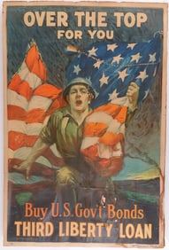 WWI THIRD LIBERTY LOAN BUY US WAR BONDS POSTER