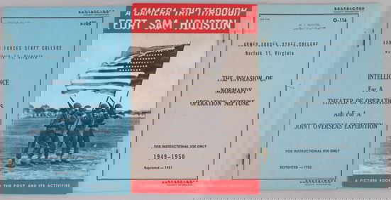 WWII INVASION OF NORMANDY US NAVY REPORT LOT OF 3