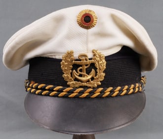 WWI GERMAN NCO KRIEGSMARINE CRUSHER VISOR