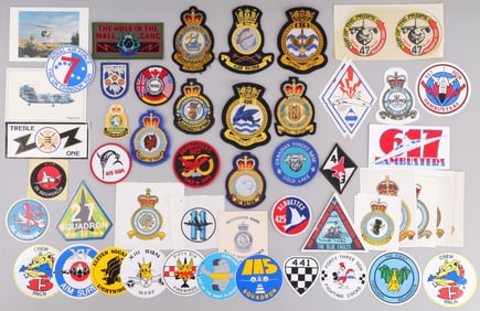CANADA BRITAIN AUSTRALIA U.S. MILITARY PATCH LOT