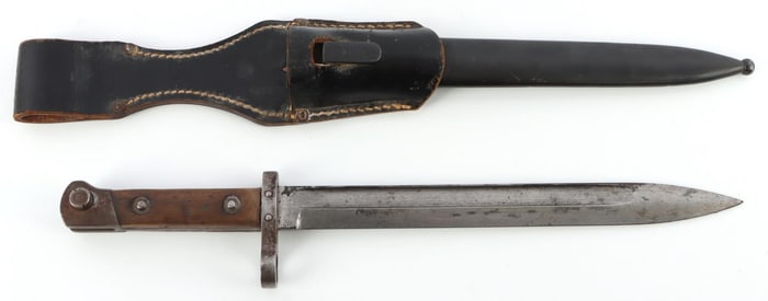 IMPERIAL GERMAN MAUSER M1871/84 BAYONET & FROG