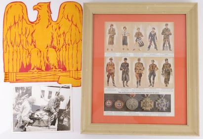 LOT 3 WWII AXIS PROPAGANDA GERMANY & ITALY1941
