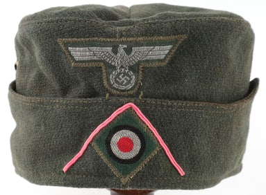 WWII GERMAN HEER M38 PANZER CAP