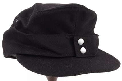 WWII GERMAN REICH SS M43 FELDMUTZE CAP