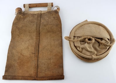 2 WWII GERMAN THIRD REICH WATER CARRIER LOT