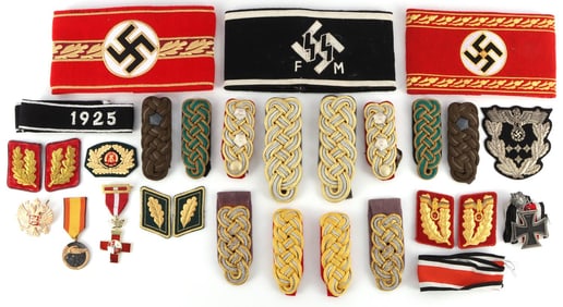 WWII GERMAN ARMBAND IRON CROSS INSIGNIA