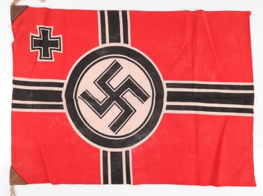 WWII GERMAN REICH MINIATURE REICHSKRIEGSFLAGGE