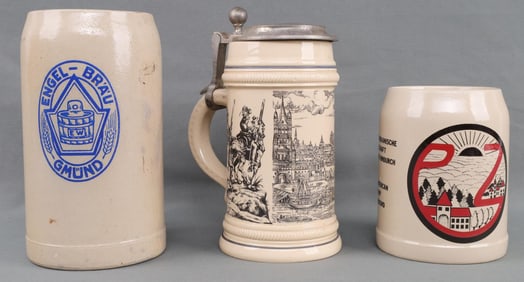 3 GERMAN STEIN LOT