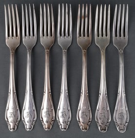 WWII GERMAN THIRD REICH SS WELLNER FORK LOT OF 7