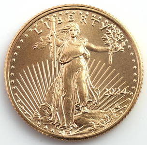 2024 1/10TH AMERICAN GOLD EAGLE GOLD COIN