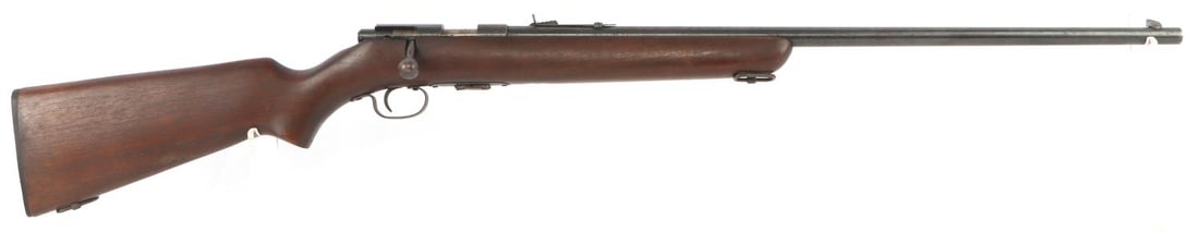 WINCHESTER MODEL 69A BOLT ACTION .22LR RIFLE: Bore is bright and clear. Mechanically very good, functions without issue. Includes one magazine. Exterior with some wear but overall good. FFL required for transfer. No international shipping. Know y