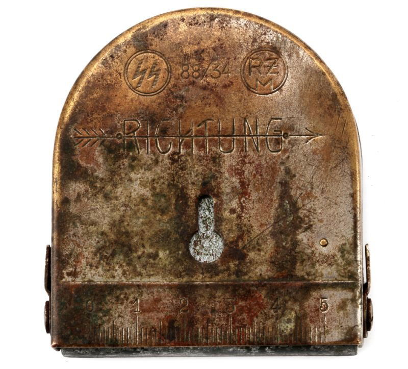 THIRD REICH RZM MARKED SS COMPASS ORIGINAL BEZARD