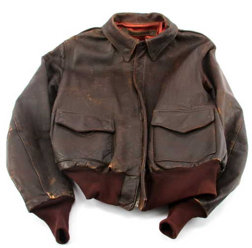WWII USAF A-2 LEATHER FLIGHT JACKET