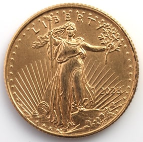 2023 GOLD 1/10 OZT OUNCE AMERICAN EAGLE BU COIN