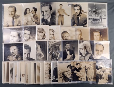 1940S 1950S MOVIE STAR ACTOR PRESS PHOTO LOT 44