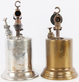 ANTIQUE BLOW TORCHES CLAYTON & LAMBERT LOT OF 2