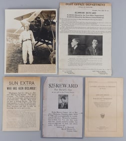 DOCUMENT LOT WANTED POSTERS SPANAM WAR PHOTO