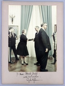 SIGNED PHOTOGRAPH OF LYNDON BAINES JOHNSON LBJ