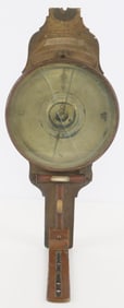 BRASS SURVEYOR'S COMPASS H. DAVENPORT