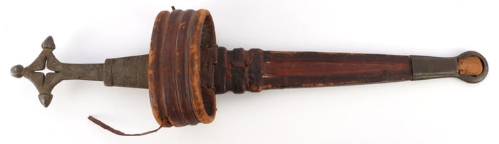 TUAREG ARM OR ROBE DAGGER WITH SHEATH