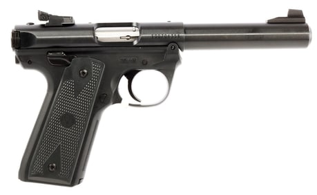 RUGER MARK IV 22 LR PISTOL BLUED NIB