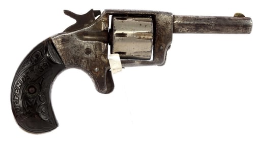 IVER JOHNSON DEFENDER 89 ANTIQUE .22 CAL REVOLVER