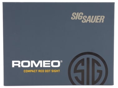 SIG SAUER ROMEO COMPACT RED DOT SIGHT SORMSR 101