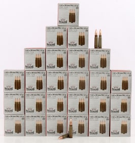 500 RDS STERLING 7.62X39MM FMJ 123 GR RIFLE AMMO