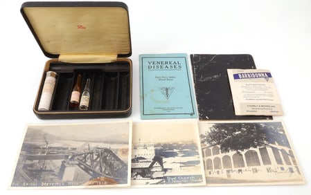 WWI ARMY CHEMIST VENEREAL DISEASE BOOKLET LOT OF 6