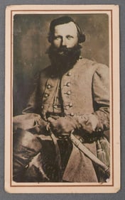 CONFEDERATE CSA GENERAL JEB STUART CDV PHOTOGRAPH