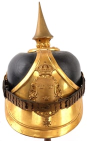 SWEDISH ROYAL DRAGOONS SPIKE HELMET KASK M/1881