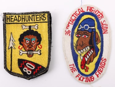 VIETNAM USAF 36TH FIGHTER 80TH FIGHTER PATCH LOT 2