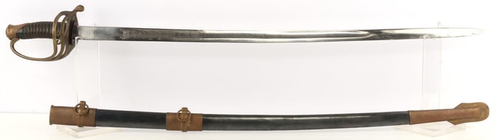 CSA ENGRAVED M1850 STAFF & FIELD OFFICER SWORD