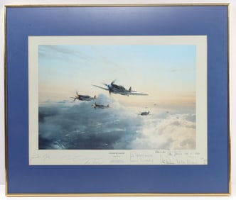 ROBERT TAYLOR THIRD REICH PAINTING LUFTWAFFE ACE